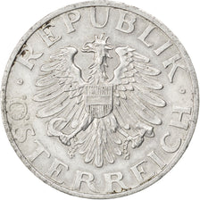 AUSTRIA, 2 Schilling, 1946, KM #2872, MS(63), Aluminum, 28, 2.78