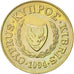 Coin, Cyprus, 20 Cents, 1994, AU(55-58), Nickel-brass, KM:62.2