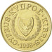 Monnaie, Chypre, 20 Cents, 1998, SUP, Nickel-brass, KM:62.2