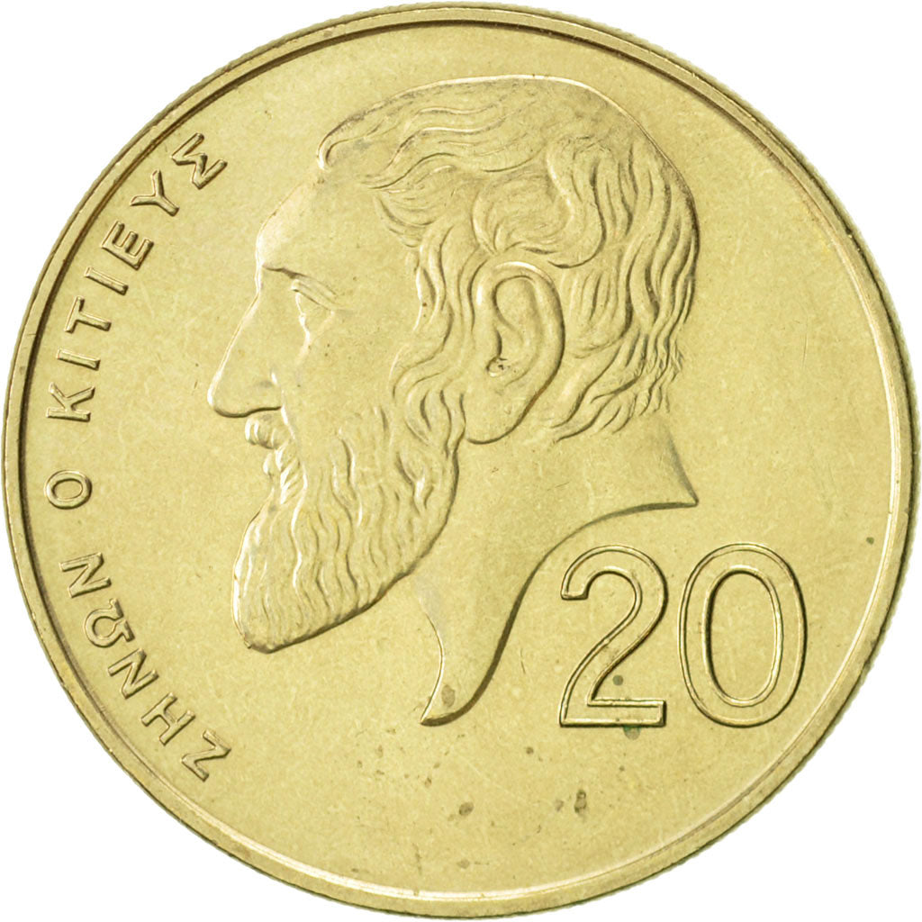 Monnaie, Chypre, 20 Cents, 1998, SUP, Nickel-brass, KM:62.2