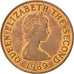 Munten, Jersey, Elizabeth II, 2 Pence, 1989, UNC-, Bronze, KM:55