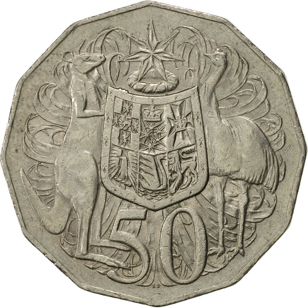 Moneta, Australia, Elizabeth II, 50 Cents, 1996, SPL-, Rame-nichel, KM:83
