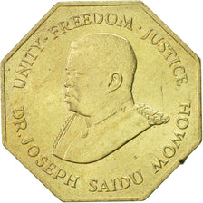 Sierra Leone, Leone, 1987, SPL-, Nichel-bronzo, KM:43