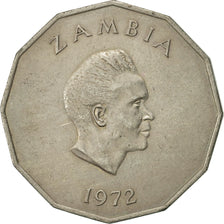 Zambia, 50 Ngwee, 1972, British Royal Mint, BB, Rame-nichel, KM:16