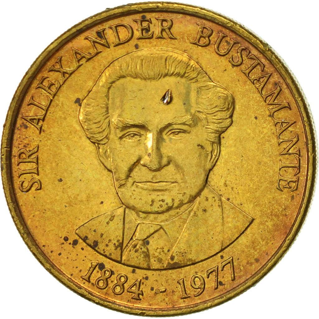 Coin, Jamaica, Elizabeth II, Dollar, 1993, Franklin Mint, AU(50-53)