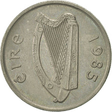 IRELAND REPUBLIC, 5 Pence, 1985, AU(55-58), Copper-nickel, KM:22