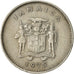 Coin, Jamaica, Elizabeth II, 5 Cents, 1975, Franklin Mint, EF(40-45)