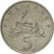 Moneta, Giamaica, Elizabeth II, 5 Cents, 1980, Franklin Mint, BB, Rame-nichel