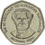 Moneta, Jamaica, Elizabeth II, Dollar, 1996, British Royal Mint, AU(55-58)