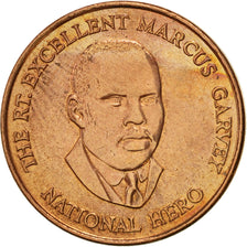 Moneda, Jamaica, Elizabeth II, 25 Cents, 1996, British Royal Mint, EBC, Cobre