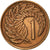 Moneta, Nowa Zelandia, Elizabeth II, Cent, 1975, AU(55-58), Bronze, KM:31.1