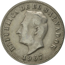 Coin, El Salvador, 5 Centavos, 1967, British Royal Mint, EF(40-45)
