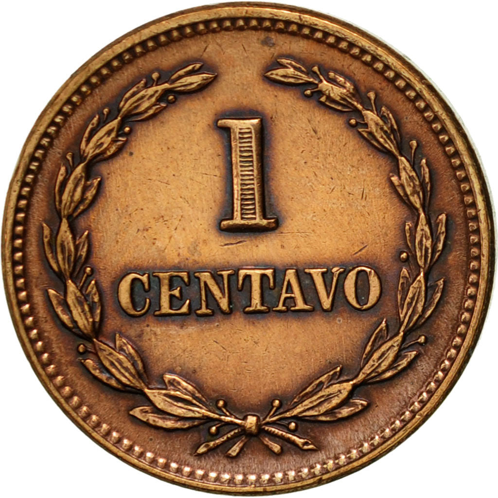 Coin, El Salvador, Centavo, 1972, British Royal Mint, AU(55-58), Bronze