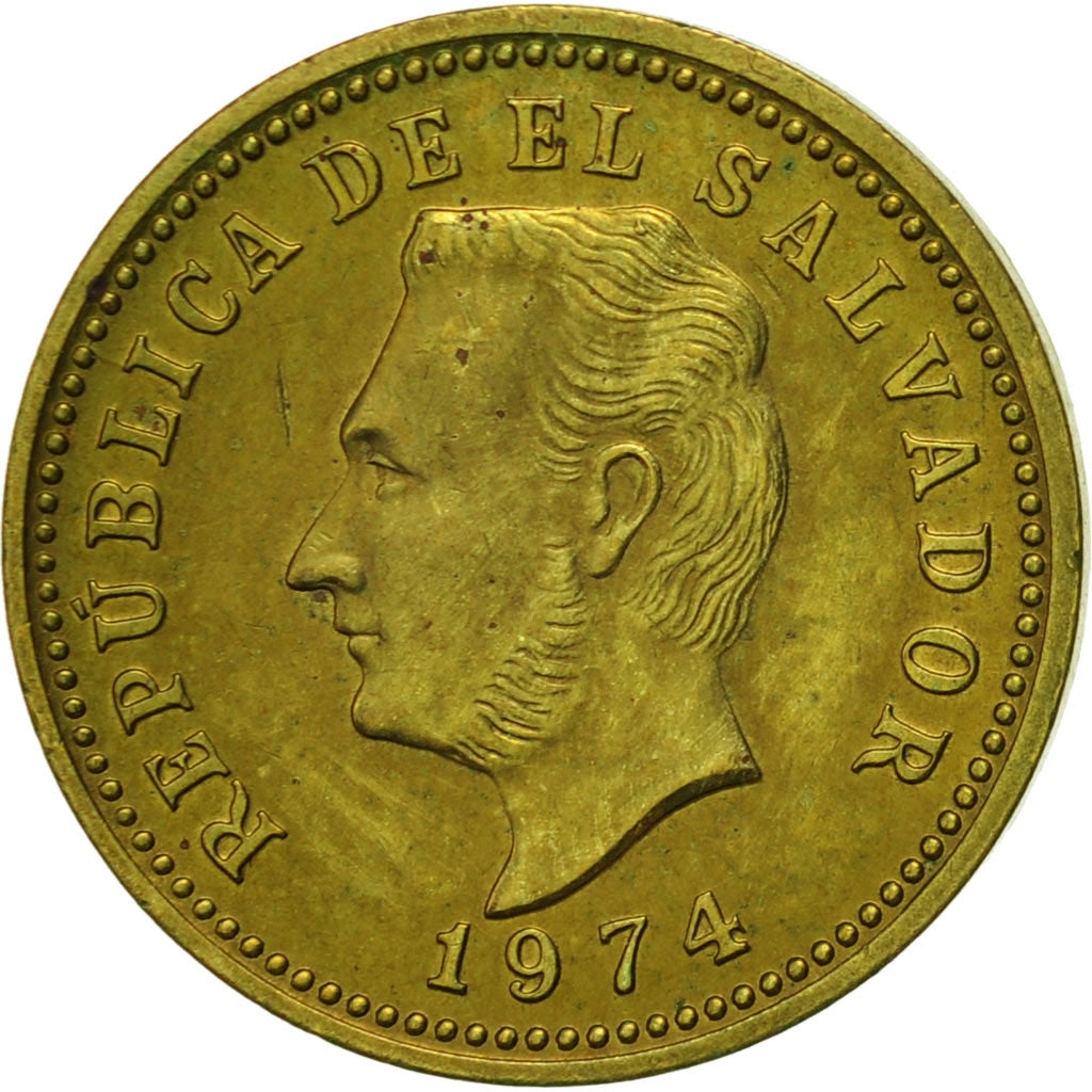 Monnaie, El Salvador, 3 Centavos, 1974, British Royal Mint, England, SUP