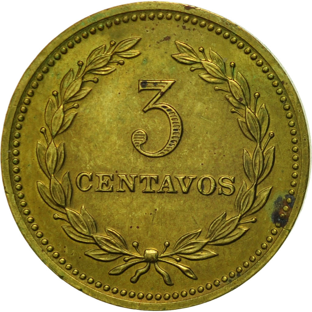 Monnaie, El Salvador, 3 Centavos, 1974, British Royal Mint, England, SUP