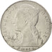 REUNION, 100 Francs, 1964, KM #13, EF(40-45), Nickel, 26.5, 8.54