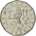 Moneda, República Checa, 2 Koruny, 1995, EBC, Níquel chapado en acero, KM:9