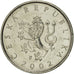 Coin, Czech Republic, Koruna, 2002, AU(55-58), Nickel plated steel, KM:7