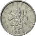 Coin, Czech Republic, 10 Haleru, 1995, AU(55-58), Aluminum, KM:6