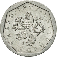 República Checa, 20 Haleru, 1999, Jablonec nad Nisou, EBC, Aluminio, KM:2.3