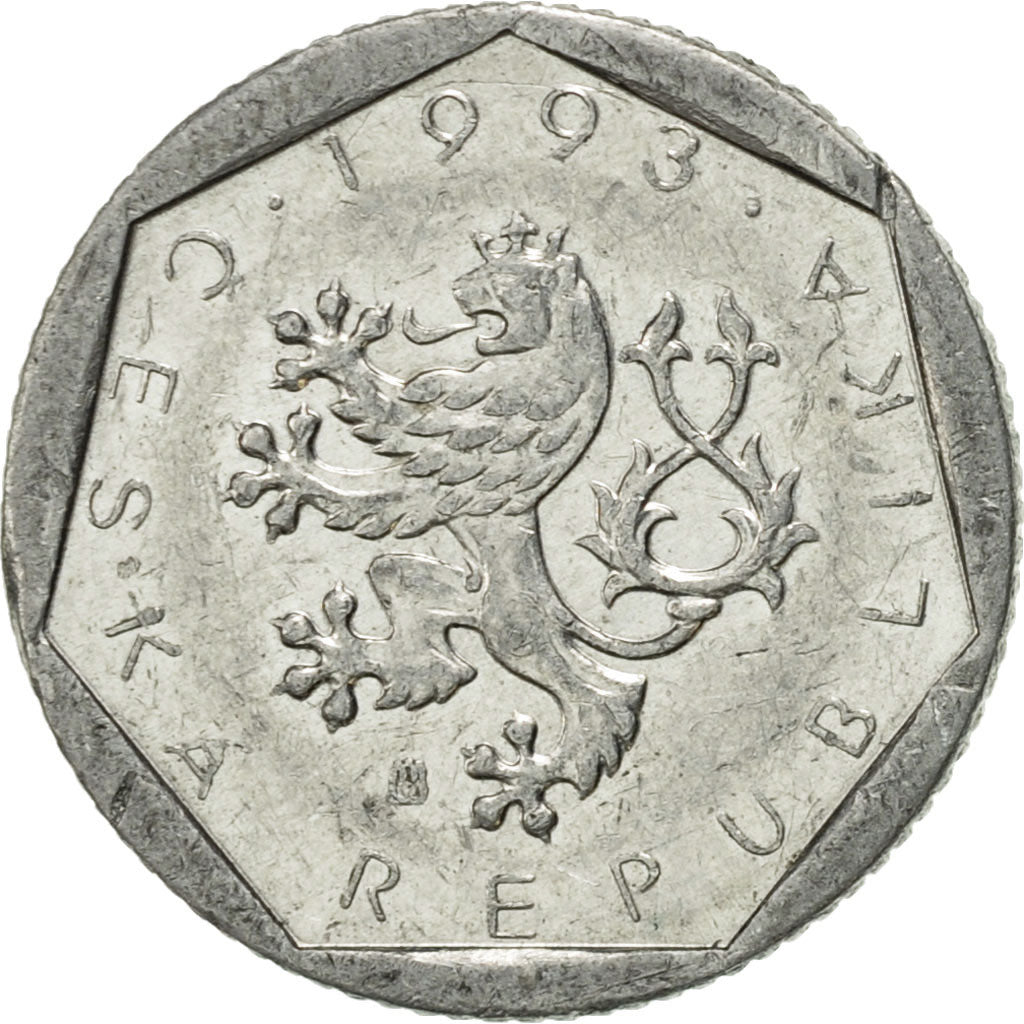 Monnaie, République Tchèque, 20 Haleru, 1993, SUP, Aluminium, KM:2.1
