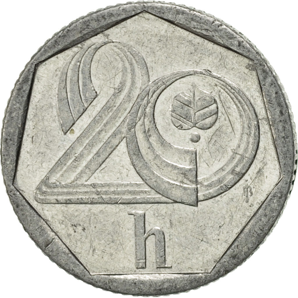 Monnaie, République Tchèque, 20 Haleru, 1993, SUP, Aluminium, KM:2.1
