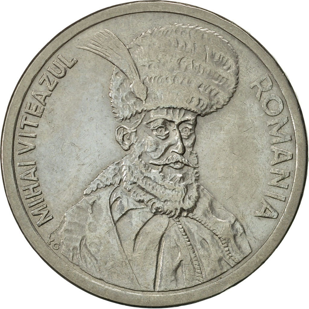 Coin, Romania, 100 Lei, 1996, AU(55-58), Nickel plated steel, KM:111
