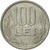Moneta, Romania, 100 Lei, 1993, SPL-, Acciaio placcato nichel, KM:111