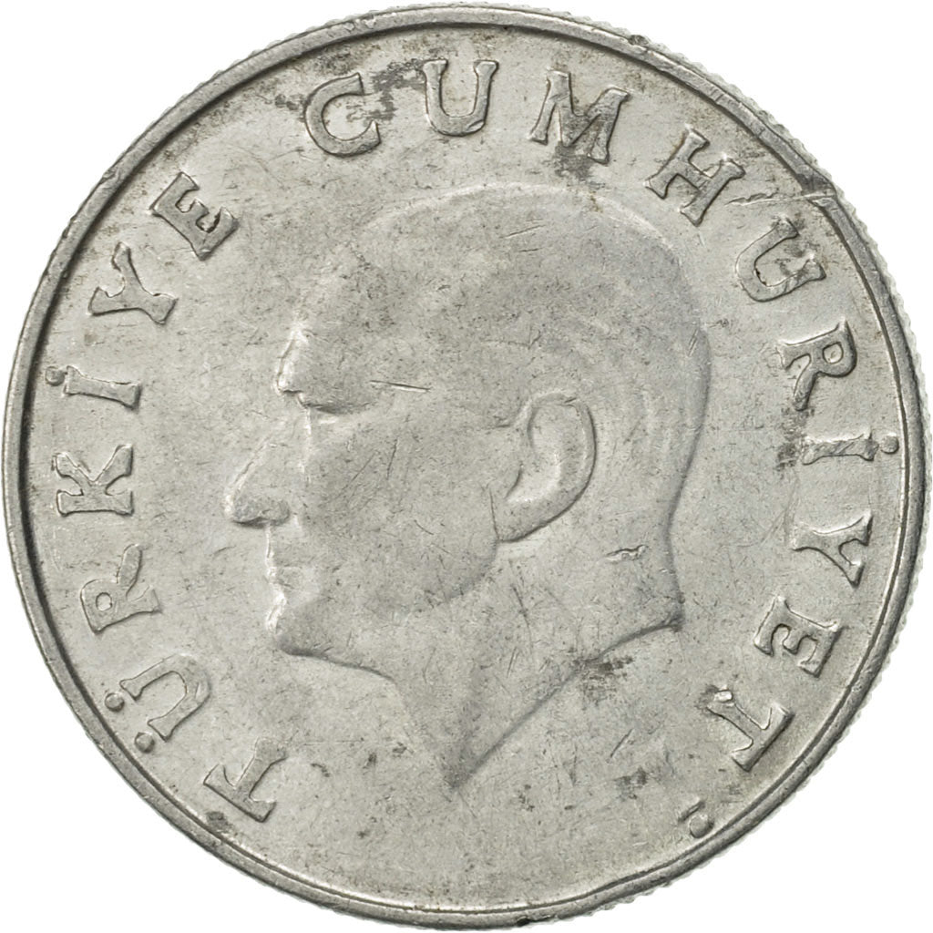 Moneta, Turchia, 25 Lira, 1985, BB, Alluminio, KM:975
