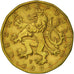 Czech Republic, 20 Korun, 2000, Jablonec nad Nisou, AU(50-53), Brass plated