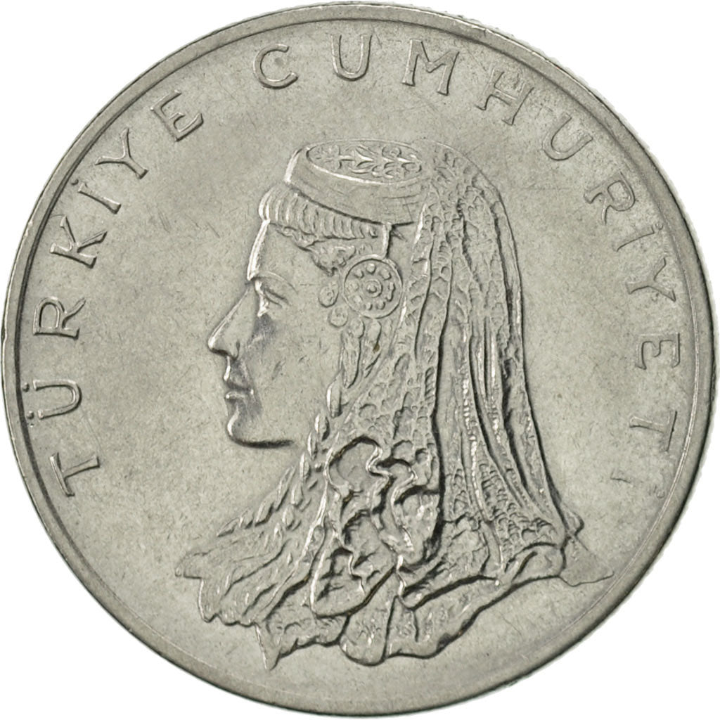 Coin, Turkey, 50 Kurus, 1973, AU(55-58), Stainless Steel, KM:899