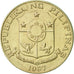 Coin, Philippines, 50 Sentimos, 1967, AU(50-53), Copper-Nickel-Zinc, KM:200