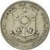 Coin, Philippines, 25 Centavos, 1964, EF(40-45), Copper-Nickel-Zinc, KM:189.1