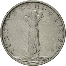 Coin, Turkey, 25 Kurus, 1959, AU(55-58), Stainless Steel, KM:892.1