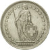 Schweiz, Franc, 1947, Bern, VZ, Silber, KM:24