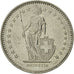Coin, Switzerland, Franc, 1989, Bern, AU(55-58), Copper-nickel, KM:24a.3