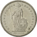 Coin, Switzerland, 2 Francs, 1989, Bern, AU(55-58), Copper-nickel, KM:21a.3