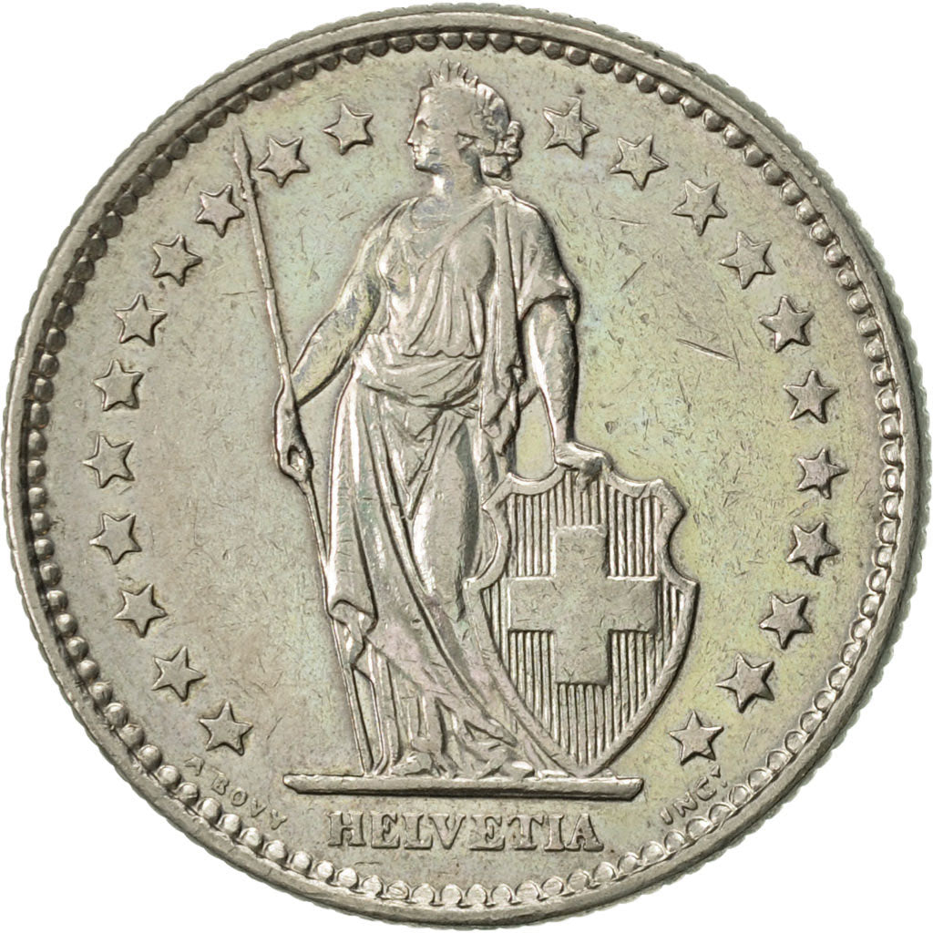 Monnaie, Suisse, 2 Francs, 1972, Bern, SUP, Copper-nickel, KM:21a.1