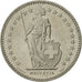 Coin, Switzerland, 2 Francs, 1993, Bern, AU(55-58), Copper-nickel, KM:21a.3
