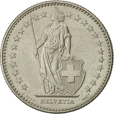 Coin, Switzerland, 2 Francs, 1992, Bern, AU(55-58), Copper-nickel, KM:21a.3