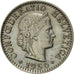 Coin, Switzerland, 20 Rappen, 1950, Bern, AU(55-58), Copper-nickel, KM:29a
