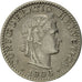 Svizzera, 20 Rappen, 1906, Bern, BB, Nichel, KM:29