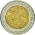Moneta, Mexico, Peso, 2010, Mexico City, AU(55-58), Bimetaliczny, KM:603