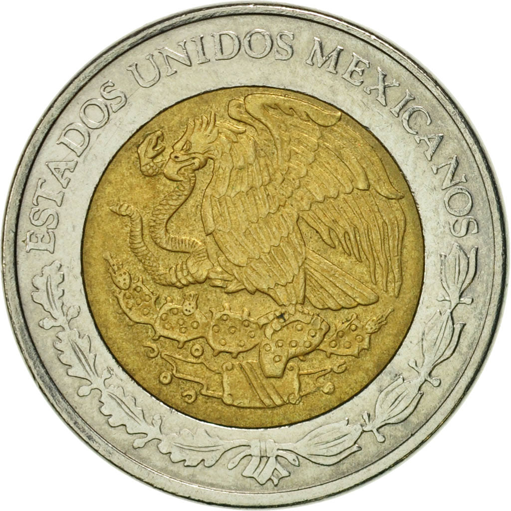 Coin, Mexico, Peso, 2011, Mexico City, AU(55-58), Bi-Metallic, KM:603