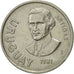 Coin, Uruguay, 10 Nuevos Pesos, 1981, Santiago, AU(55-58), Copper-nickel, KM:79