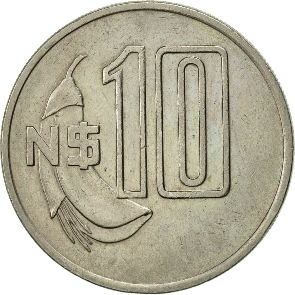 Coin, Uruguay, 10 Nuevos Pesos, 1981, Santiago, AU(55-58), Copper-nickel, KM:79