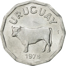 Uruguay, 5 Centesimos, 1978, Santiago, AU(55-58), Aluminum, KM:73