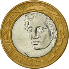 Brazil, Real, 2006, Rio de Janeiro, AU(55-58), Bi-Metallic, KM:652a