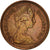 Coin, Great Britain, Elizabeth II, 1/2 New Penny, 1971, EF(40-45), Bronze