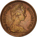 Moneda, Gran Bretaña, Elizabeth II, 1/2 New Penny, 1971, MBC, Bronce, KM:914